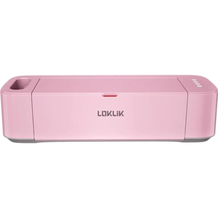 LOKLiK Crafter Schneideplotter – Hochpräzises Schneiden für Papier, Vinyl und Stoff, Farbe: Pink – Bild 4