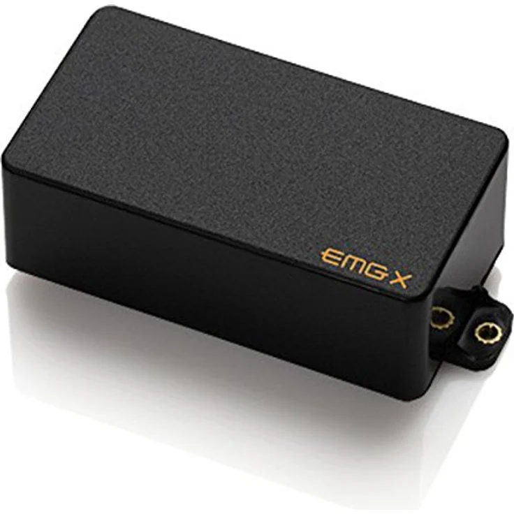 EMG 81TW-X Black, Tapped Humbucker aktiver Dual-Mode Tonabnehmer für E-Gitarre, schwarz – Bild 1