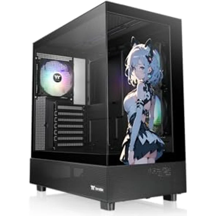 Thermaltake View 270 SP Edition | Panorama-Case mit Tempered Glass | Schwarz – Bild 1