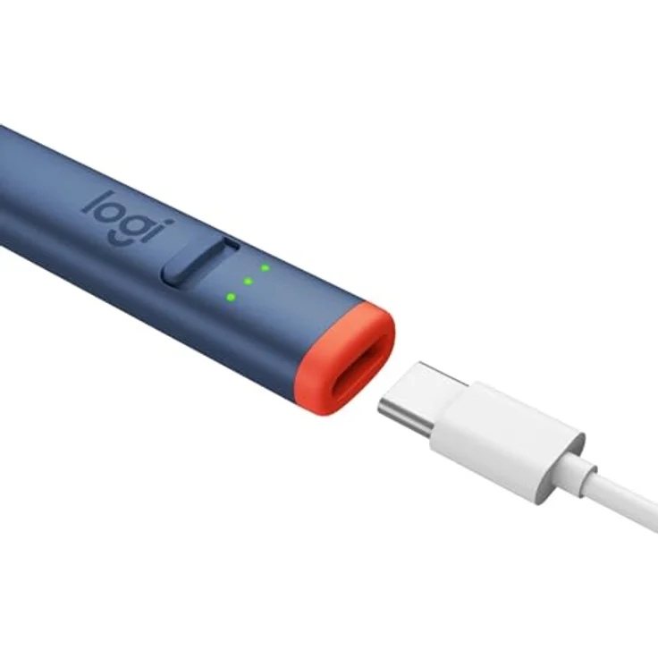 Logitech Crayon for Education - Digitaler Stift für iPad, kabellos, Bluetooth, Blau-Orange – Bild 5