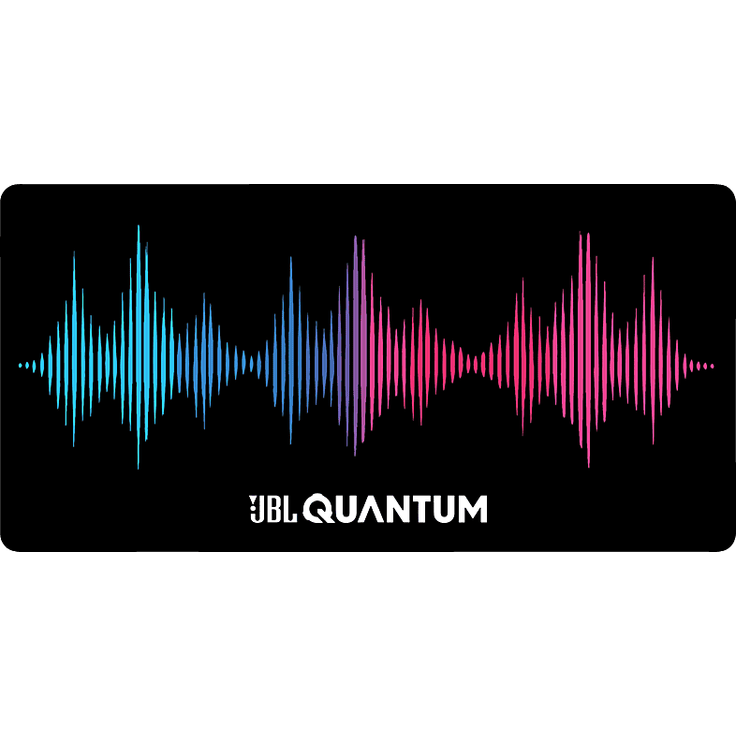 JBL Quantum Gaming Mousepad, 80 x 40 cm, optimiert für Gaming-Fortschritt