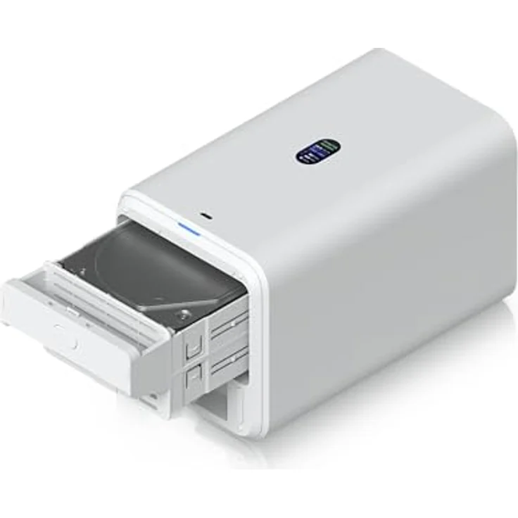 Ubiquiti UNAS 2, NAS Gehäuse für 2x 3,5-Zoll-Festplatten, Cortex-A57-Prozessor mit 1,7 GHz, Weiss – Bild 8