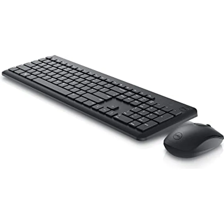Dell Kabelloses Tastatur- und Maus-Schreibtisch-Set – KM3322W – UK, langlebige Batterien, Anti-Verblassungs-Tasten, Nummernblock, 36 Monate Akkulaufzeit für Tastatur, 18 Monate für Maus