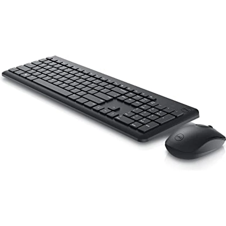 Dell Kabelloses Tastatur- und Maus-Schreibtisch-Set – KM3322W – UK, langlebige Batterien, Anti-Verblassungs-Tasten, Nummernblock, 36 Monate Akkulaufzeit für Tastatur, 18 Monate für Maus – Bild 1