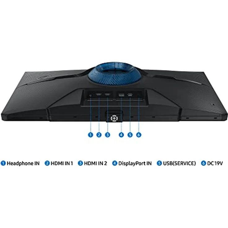 Samsung Odyssey G4B Gaming Monitor LS27BG400EU, 27 Zoll, Full HD, IPS-Panel, 240Hz, AMD FreeSync Premium, G-Sync, Schwarz – Bild 4