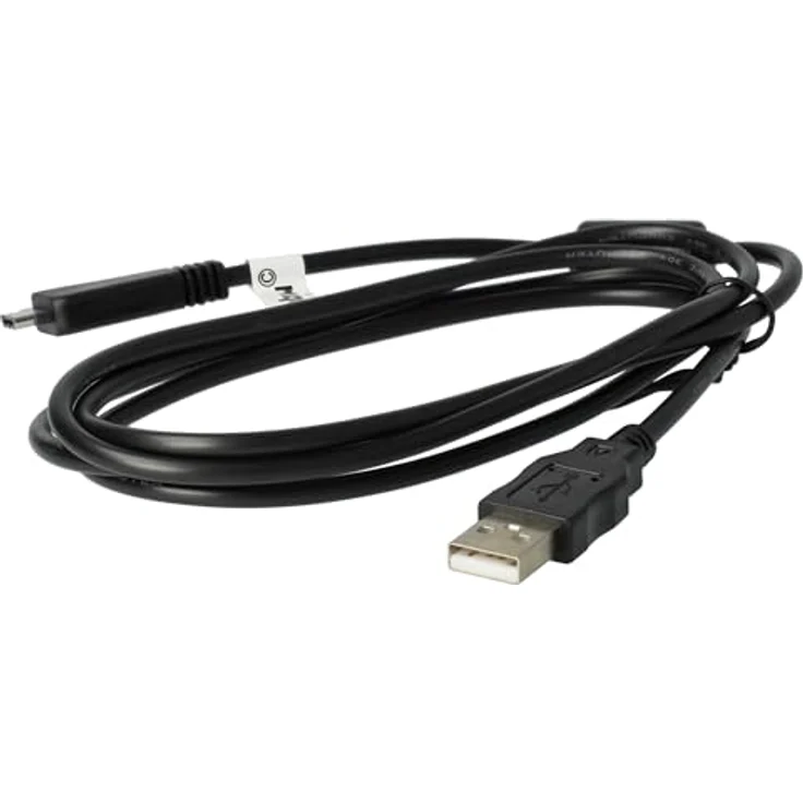 vhbw USB Datenkabel Ladekabel passend für Sony Cybershot DSC-HX7, SC-TX5, DSC-TX10, DSC-W350, DSC-WX5 ersetzt VMC-MD3 ohne AV-Funktion. – Bild 2