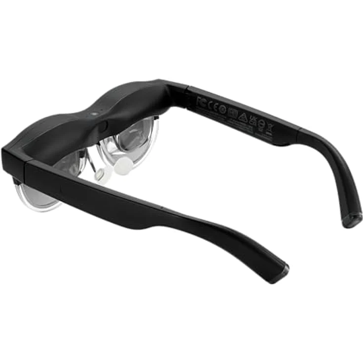 ASUS AirVision M1 Smart Glasses (100 Zoll Wearable Display, 1100 nits, 95 Prozent DCI-P3, für ROG Ally, Windows PC und Laptop, Blaulichtfilter, intelligente Brille) - Virtuelle Realität, transparent – Bild 4