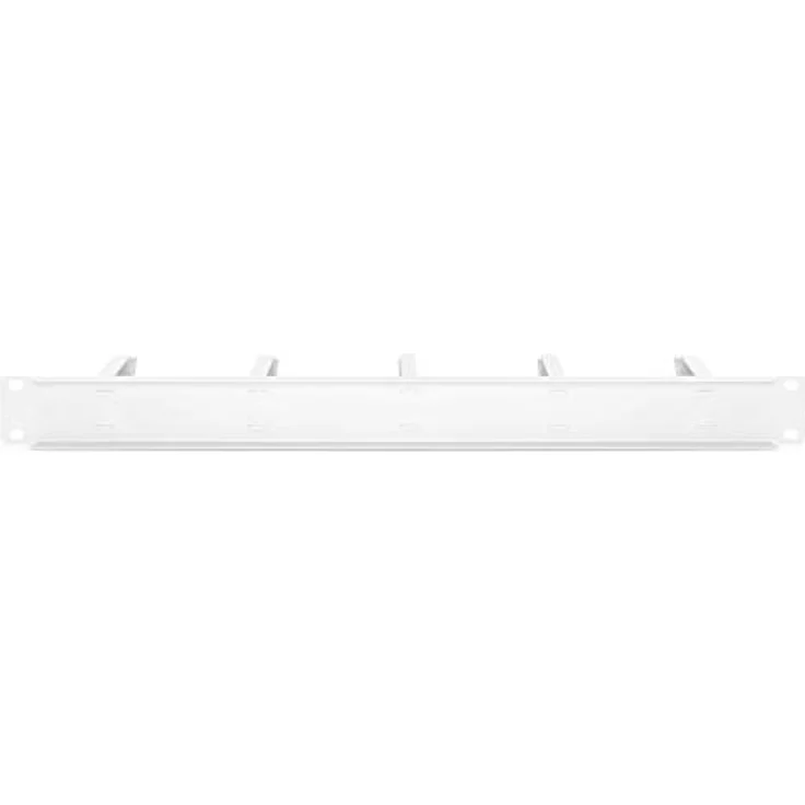 Rangierpanel 1HE 5x Bügel 5x Kabelführungsbügel, RAL7035 – Bild 5