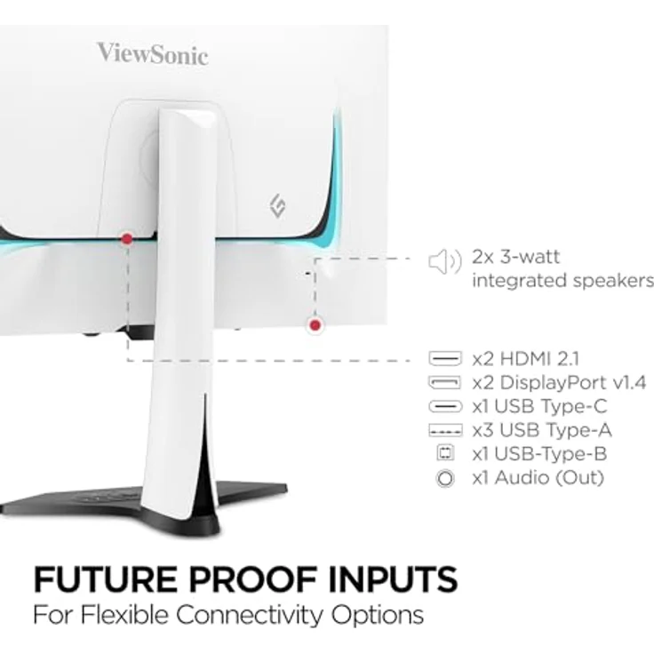 ViewSonic XG272-2K-OLED 67cm (27") WQHD 16:9 OLED Gaming Monitor HDMI/DP/USB – Bild 8