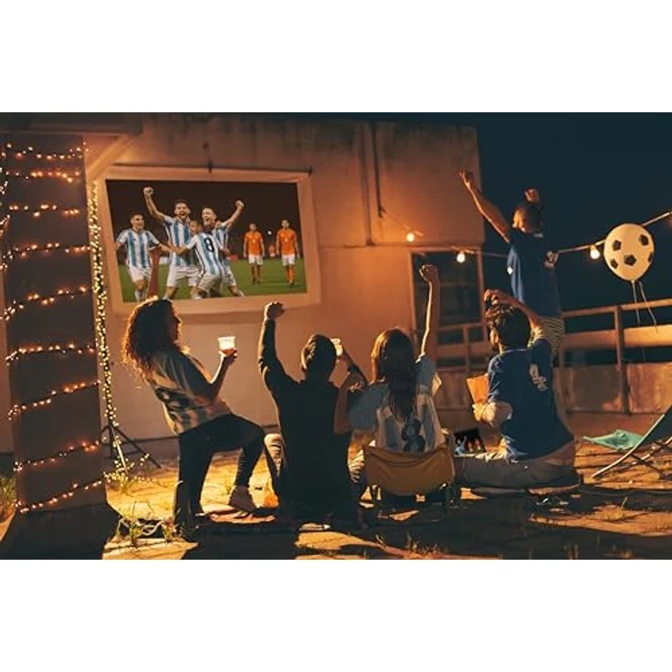 Epson Lifestudio Pop EF-61G, tragbarer Mini Beamer mit 700 Lumen, Full HD, kabellosem WLAN und Bluetooth, Ice Green – Bild 10