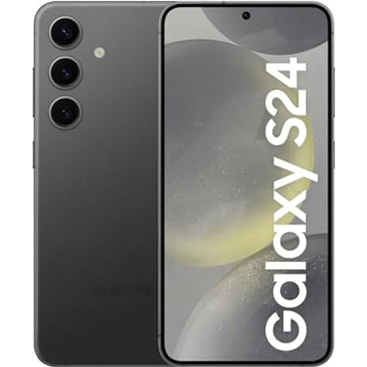 Samsung Galaxy S24 AI Smartphone, Android-Handy ohne Vertrag, 8 GB RAM, 128 GB Speicher, Onyx Black – Bild 1