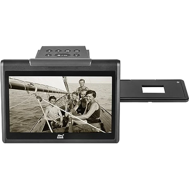 dnt 2-in-1 Dia-/Negativscanner SlideCopy basic, Digitalisiert Film-Negative und gerahmte Dias, bis 32 GB SD-Speicherkarte, Plug-&-Play – Bild 2