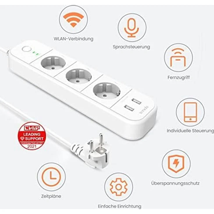 Tenda Beli SP15 Intelligente WLAN-Steckdose – Bild 3
