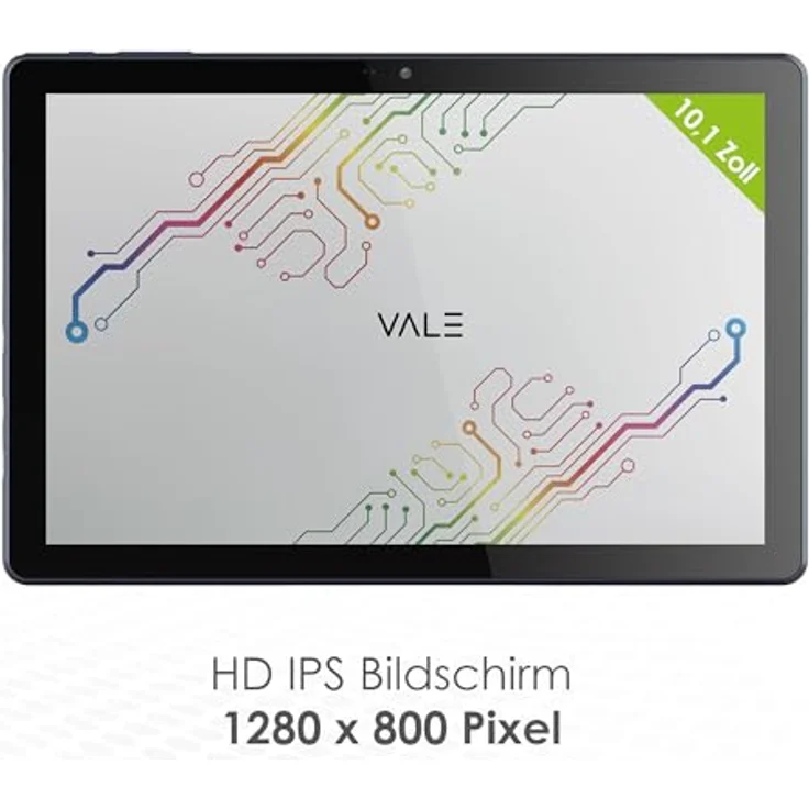 VALE V10E-LTE-464 Tablet mit LTE | 10,1" HD IPS Display | Octa-Core Prozessor | 4 GB RAM | 64 GB eMMC | 5 MP Kamera | Android 13 (LTE) – Bild 3