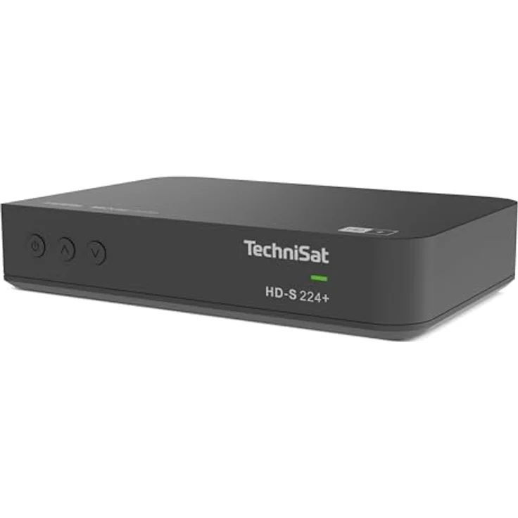 TechniSat HD-S 224+ - Kompakter HD-Satelliten Receiver mit HD+ Senderpaket für 6 Monate (DVB-S2, Timeshift-Funktion, HDTV, HDMI, USB Mediaplayer, 7-Tage EPG, 12 Voltbetrieb, Fernbedienung) in schwarz – Bild 3