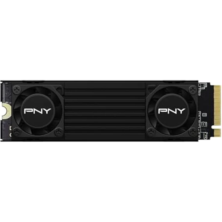 PNY CS3150 2TB M.2 NVMe Internal Solid State Drive (SSD) with Black Heatsink - Extreme Performance with 12,000 MB/s Seq. Read Speeds – Bild 4