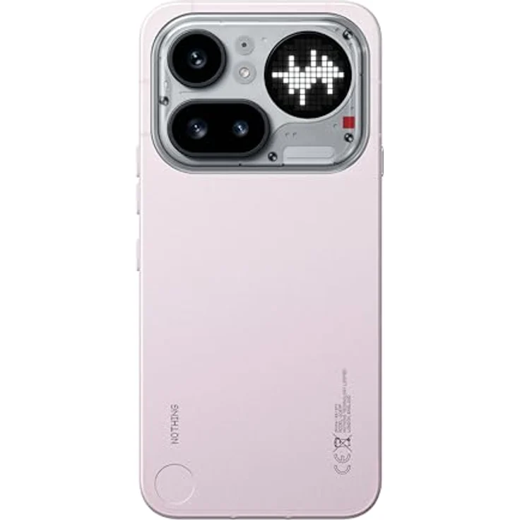 Nothing Phone (4a) Pro - 50MP Triple-Kamera, 140x Ultra-Zoom, Metall-Unibody, 12GB+256GB, Rosa – Bild 2