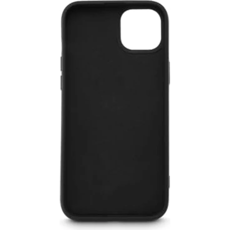 Hama Hülle für iPhone 15 (Handyhülle, stoßfest, kratzfest, elegante Schutzhülle für Rückseite, weich, slim, softe Oberfläche, Wireless Charging kompatibel) schwarz – Bild 1