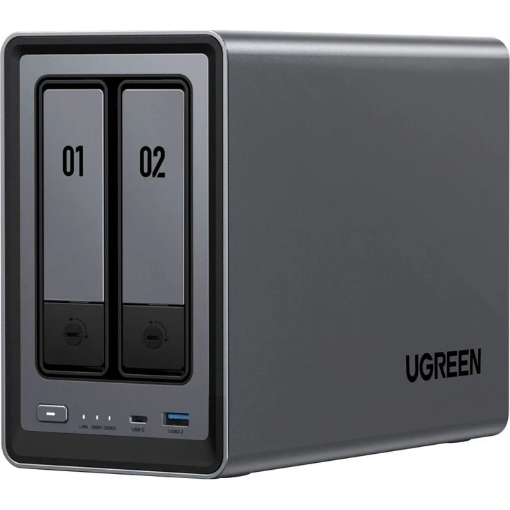 UGREEN NASync DXP2800 NAS-Server mit 2,5-Gigabit-Ethernet-Anschluss