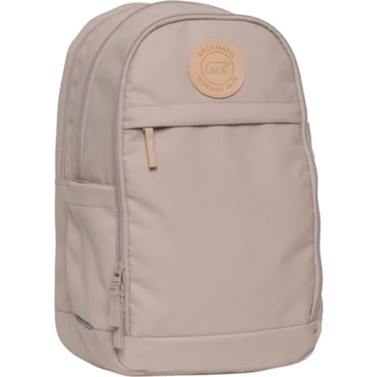 Beckmann Norway Urban Midi Schulrucksack 44 cm, 100% Polyester, beige, geeignet für Laptops bis 29 cm x 21 cm – Bild 1