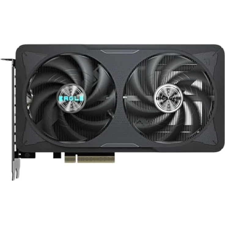 Gigabyte GeForce RTX 5060 Eagle OC 8G Grafikkarte - 8GB GDDR7, 128bit, PCI-E 5.0, 2550 MHz, WINDFORCE-Kühlsystem, verstärkte Struktur – Bild 2