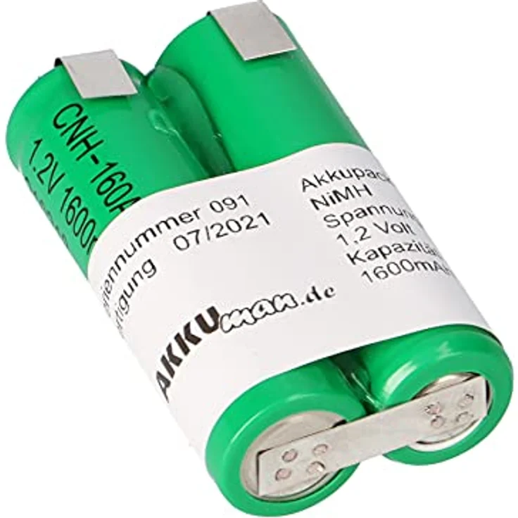 Akkupack 2,4V 1600mAh Spezial Industrie Akku AA Mignon Reihe mit... – Bild 3