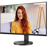 AOC U27B3AF - 27 Zoll UHD Monitor, Lautsprecher, höhenverstellbar, HDR10, schwarz