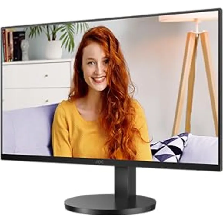 AOC U27B3AF - 27 Zoll UHD Monitor, Lautsprecher, höhenverstellbar, HDR10, schwarz