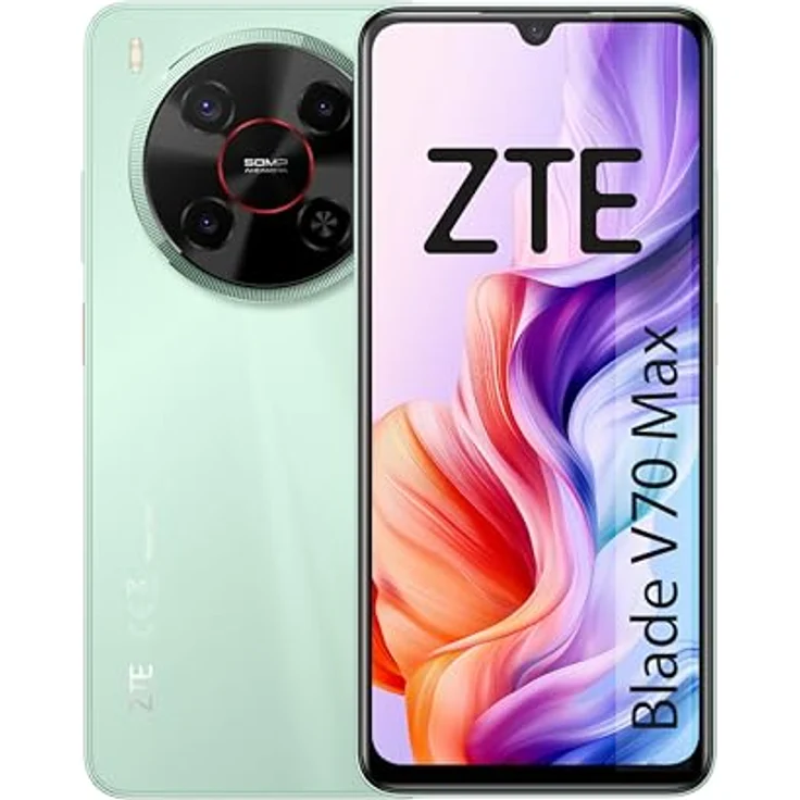 ZTE Blade V70 Max, Smartphone mit 256 GB Speicher, 50 MP Kamera und 6,6 Zoll Display, grün – Bild 3