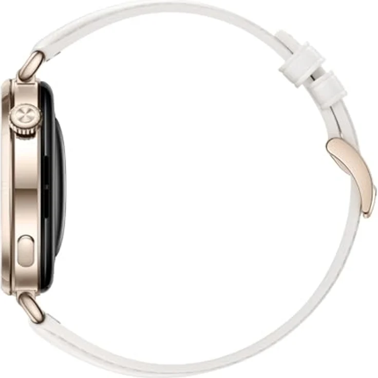 Huawei Watch GT 6, 41mm Smartwatch in Gold mit weißem Armband und integriertem Fitness-Tracking – Bild 6
