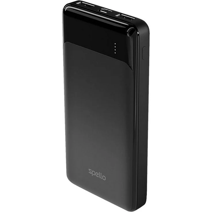 Epico Slim Powerbank 10.000 mAh, Powerbank mit 10W Maximalleistung, minimalistisches Design