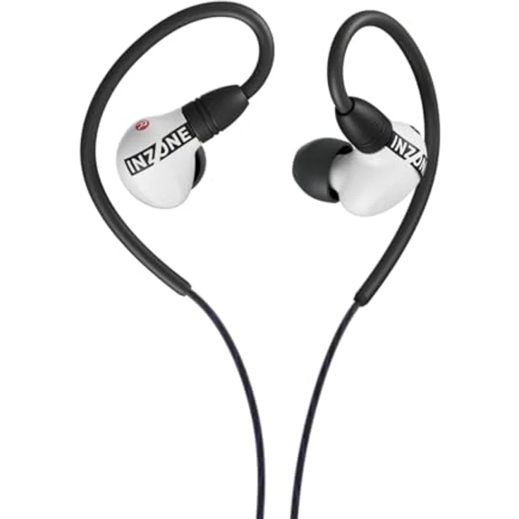 SONY INZONE E9, In-ear Gaming-Kopfhörer mit Geräuschisolierung, einstellbarem EQ und USB-C Audiobox, Weiß – Bild 1