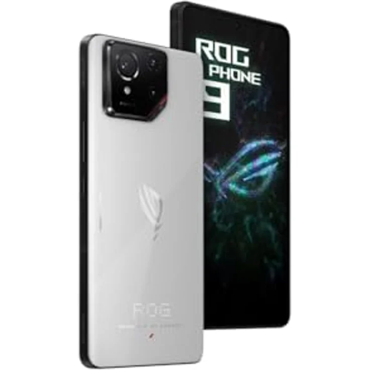 ASUS ROG Phone 9 white 90AI00S2-M000S0, Smartphone mit Qualcomm Snapdragon 8 Elite, 50 MP Kamera und 512GB Speicher – Bild 1