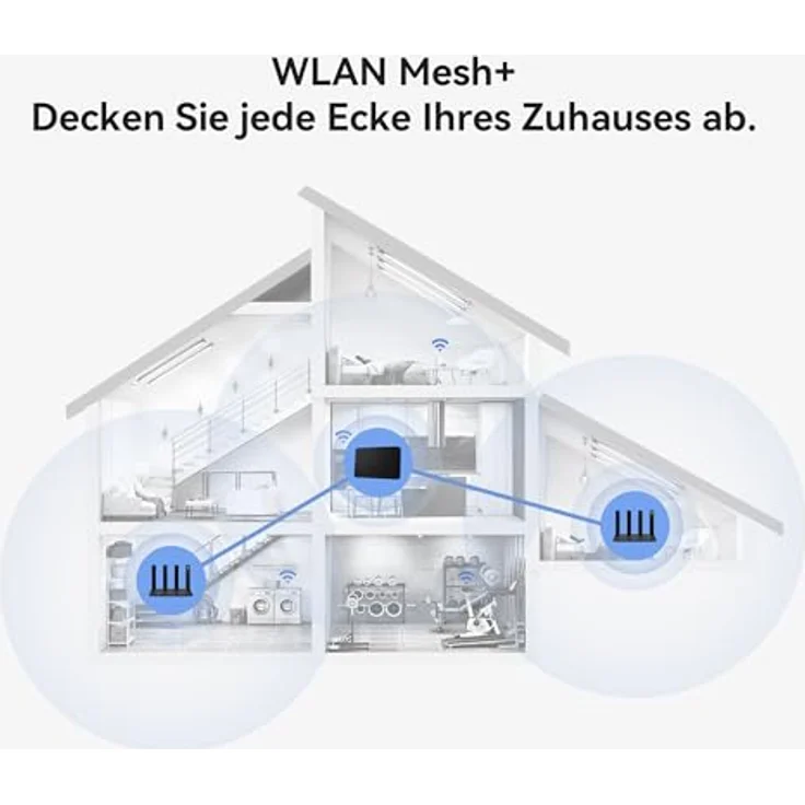 Huawei B636-336 LTE-Router, Mobiler 4G-Router mit Nano-SIM-Steckplatz, schwarz – Bild 7