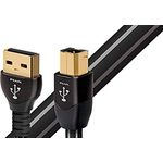 AudioQuest 0.75m Pearl USB A-B USB-Kabel 0,75 m USB B schwarz