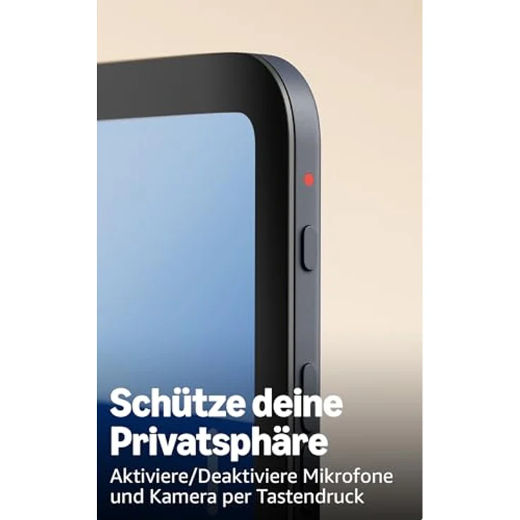 AMAZON Echo Show 8 (2025 Release), Smart Speaker mit 8,7-Zoll HD, 3D-Audio und Kamera mit 3,3x-Zoom, Glacier White – Bild 4