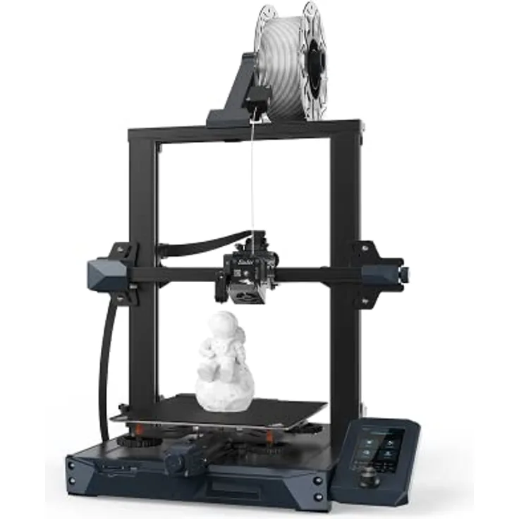 Creality Ender-3 S1 3D Drucker, Dual-Gear-Extruder, CR-Touch, Silent-Mainboard