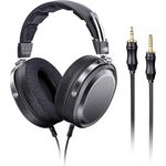 FiiO FT1 Pro Open-Back Planar Magnetic Wired Hi-Fi Kopfhörer für Zuhause, Studio, Aufnahme, hohe Empfindlichkeit in Schwarz