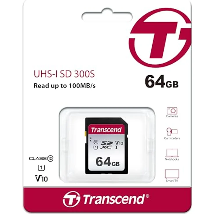 Transcend 64GB SDXC-SDHC 300S Speicherkarte TS64GSDC300S – Bild 2