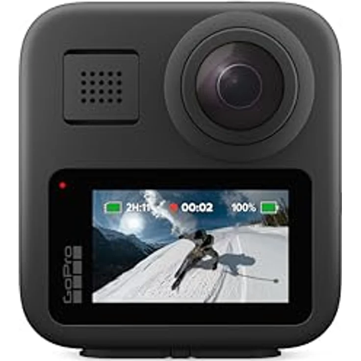 GoPro MAX - wasserdichte 360 ​​+ traditionelle Action-Kamera mit sphärischem 5,6K30 HD-Video, 16,6 MP, 360 Fotos, 1080p Live-Streaming-Stabilisierung – Bild 4