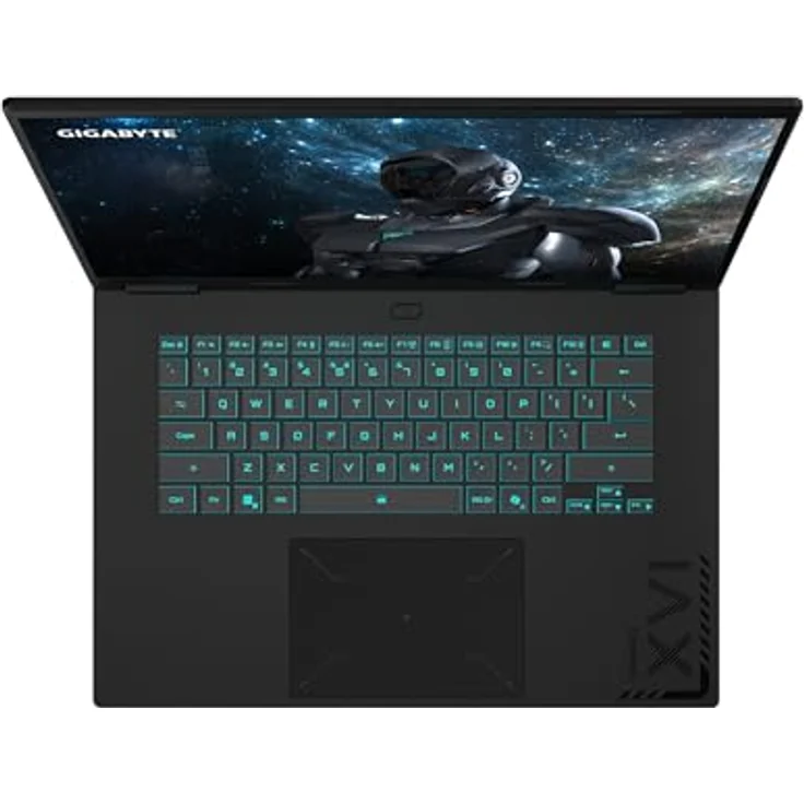GIGABYTE GAMING A16 PRO DXHG4DECC4SH, 16" QHD Laptop mit 165Hz Display, Intel Core i7 240H, 32GB DDR5 RAM, 1TB SSD, NVIDIA GeForce RTX 5070Ti, Windows 11 Home, schwarz – Bild 5