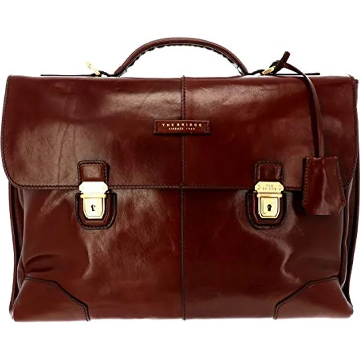 The Bridge Vespucci Aktentasche 41 cm Marrone