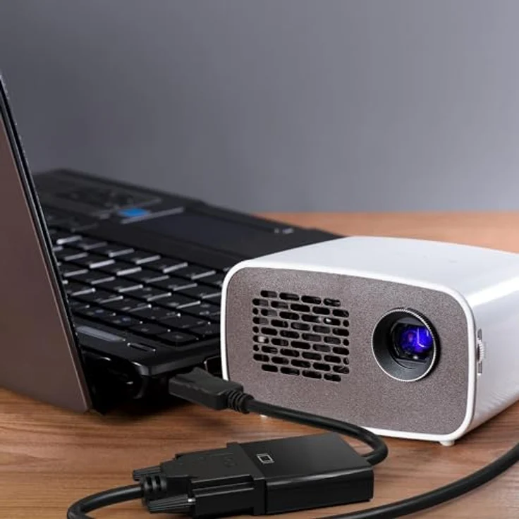 JAMEGA DisplayPort auf DVI Adapter, vergoldeter DP zu DVI-D Konverter, Full HD 1080p, kompatibel mit PC, Monitor, Fernseher, Beamer, Projektor – Bild 5
