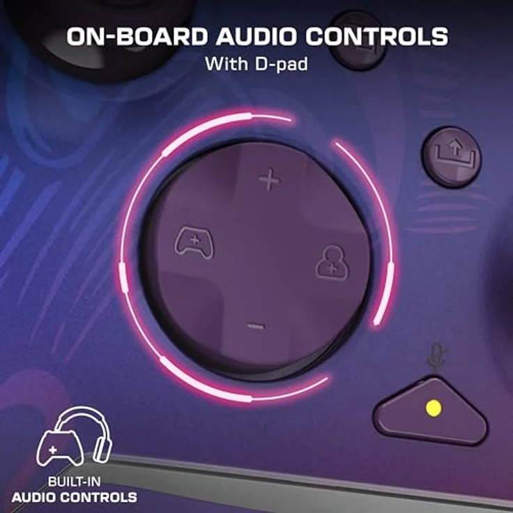 Turtle Beach Rematch Advanced Wired (2025), Gaming Controller für Xbox One S/X und Windows, ergonomisches Design in Violett, programmierbare Tasten, USB Typ-C Verbindung – Bild 2