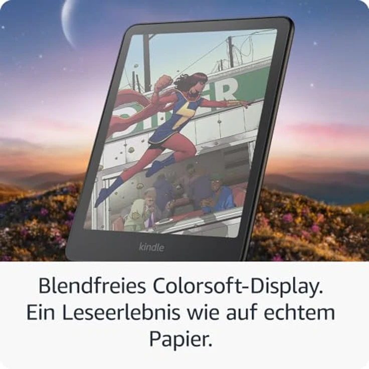 Amazon Kindle Colorsoft (16 GB) – E-Book-Reader mit Farb-Display, verstellbarem Frontlicht und wasserdichtem Design – Bild 3