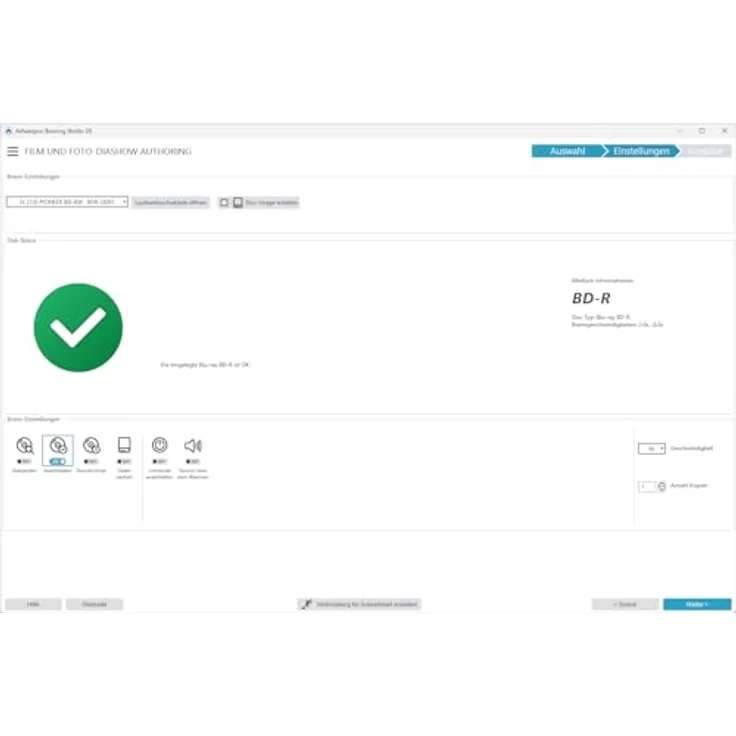 Markt + Technik Burning Studio 26, Multimedie Alleskönner zum Brennen, Kopieren, Sichern und Rippen für Windows 11, 10 – Bild 5