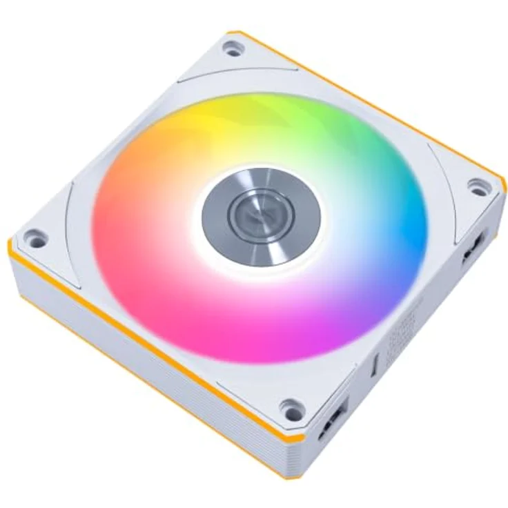 Lian Li UNI FAN CL FLEX Wireless ARGB Reverse, 3er-Pack Gehäuselüfter 120 mm, weiß mit hydrodynamischem Gleitlager – Bild 2