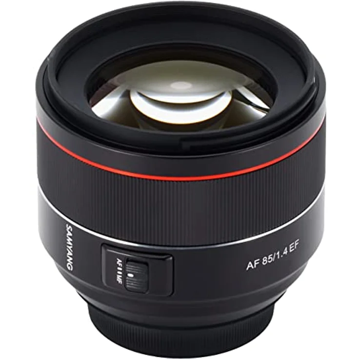 Samyang AF 85mm F1.4 EF - 85mm Festbrennweite Autofokus Vollformat Objektiv für Canon Spiegelreflex DSLR Vollformat und APS-C Kameras mit Canon EF Mount, 77mm Filtergewinde – Bild 4