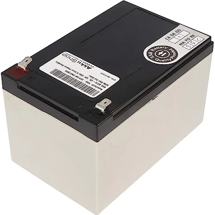 SSB SB12-12L 12V 12Ah AGM Bleiakku mit 6,3mm Faston-Anschluss, langlebig bis 9 Jahre, Standardanwendung – Bild 2