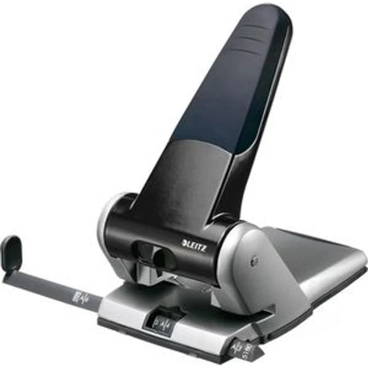Leitz Locher 5180-00-95, schwarz, Registraturlocher, Stanzleistung ca. 65 Blatt – Bild 1
